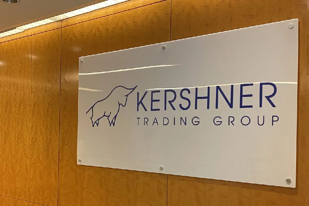 kershner trading group acrylic standoff lobby signs