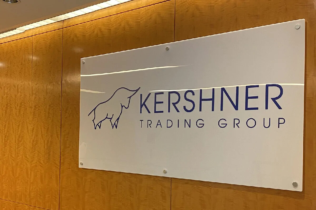 kershner trading group acrylic standoff lobby signs