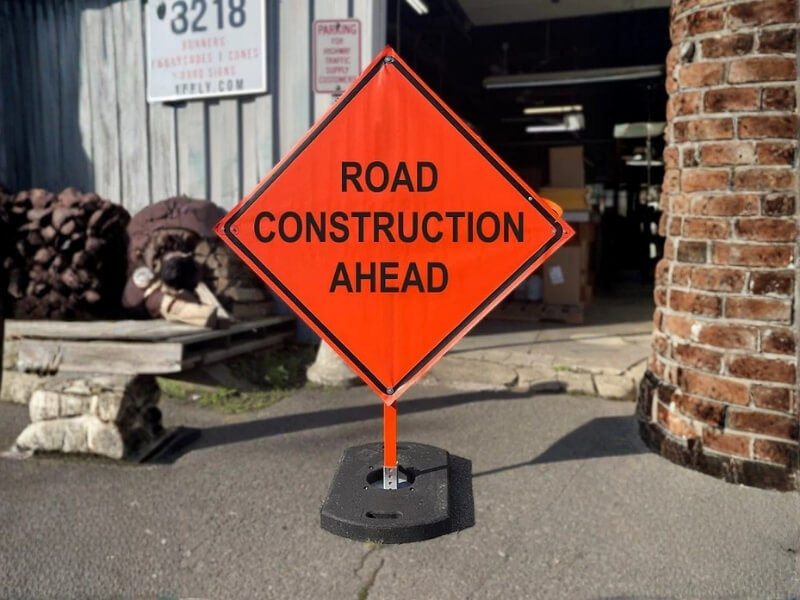 road construction ahead signs signs dealer