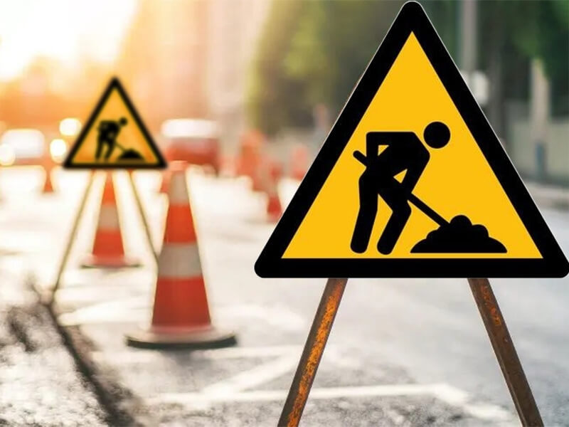 road contruction sign for signs dealer