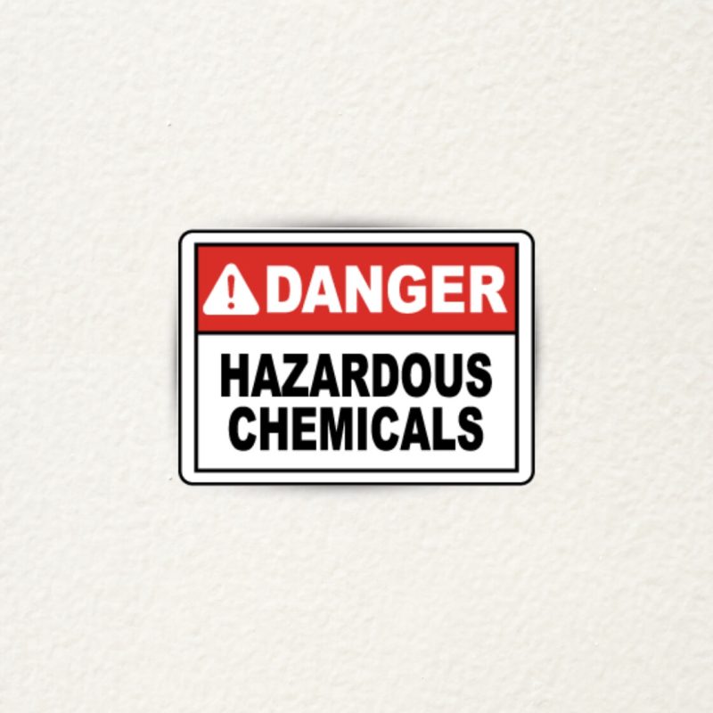 lab & chemical warnings